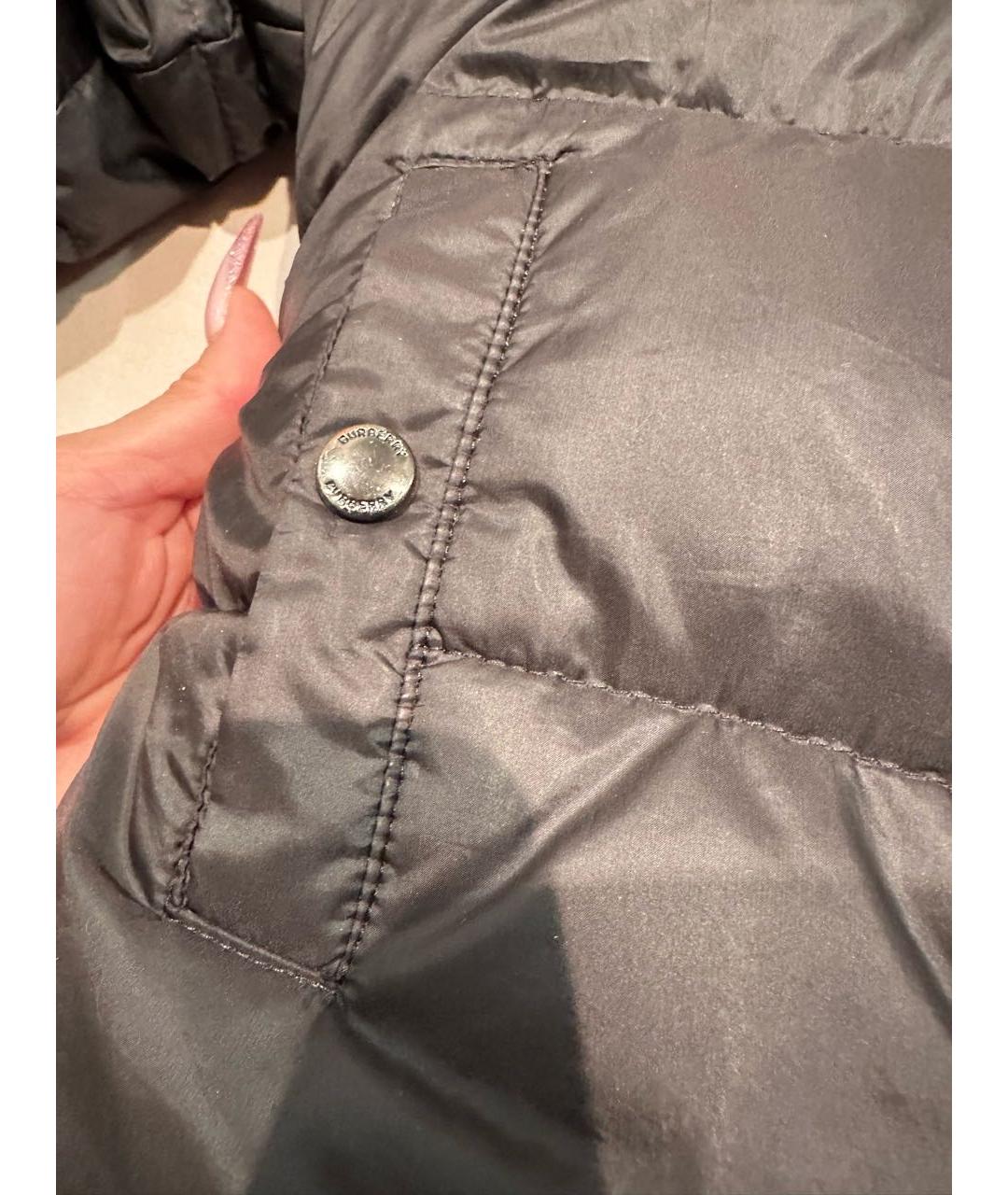 BURBERRY Черный полиэстеровый комплект, фото 4