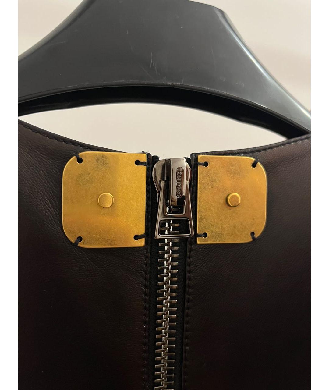 TOM FORD Черное вискозное вечернее платье, фото 4