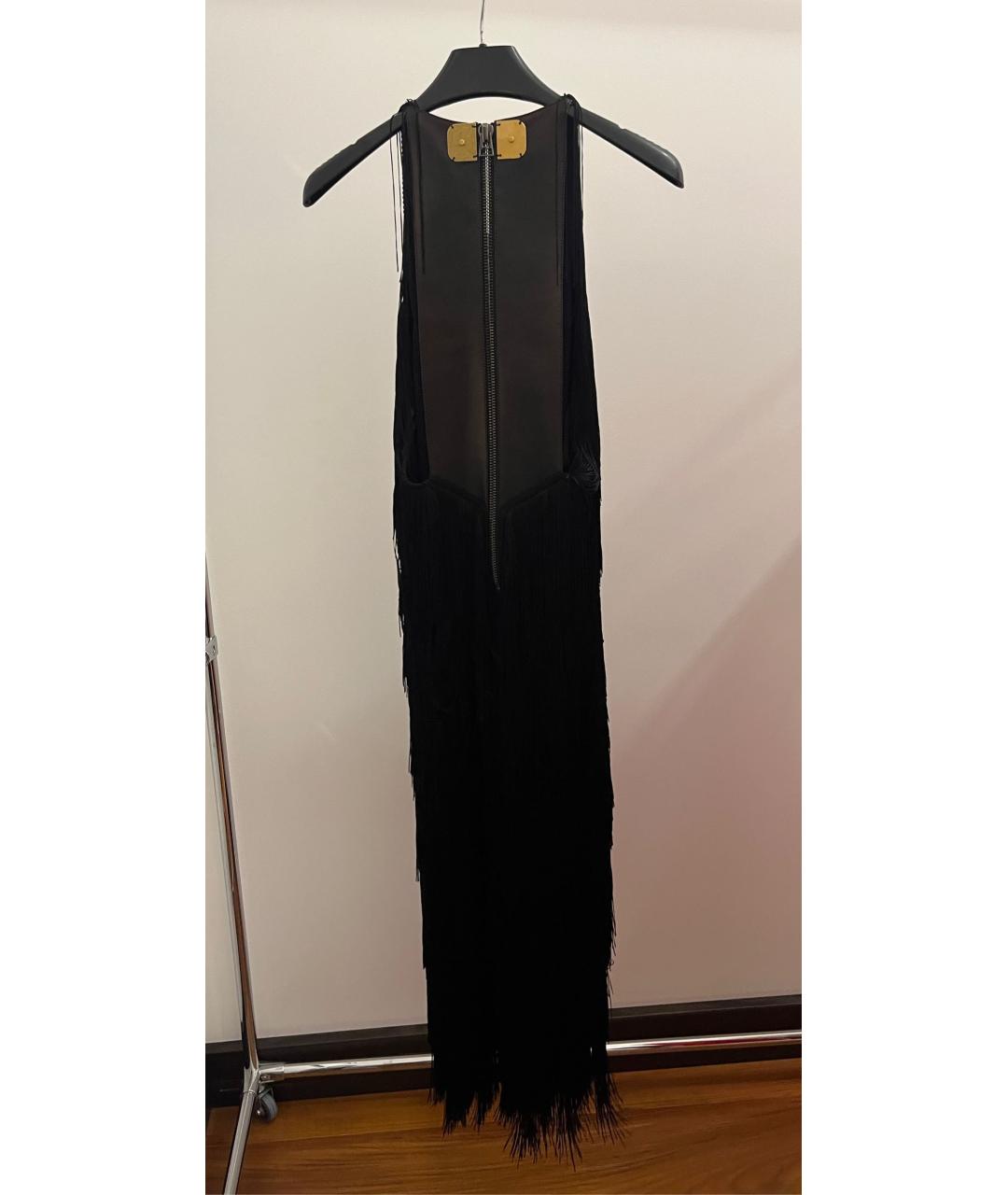 TOM FORD Черное вискозное вечернее платье, фото 2