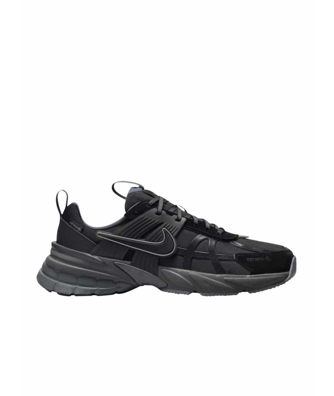 NIKE Черные текстильные кроссовки, фото 1