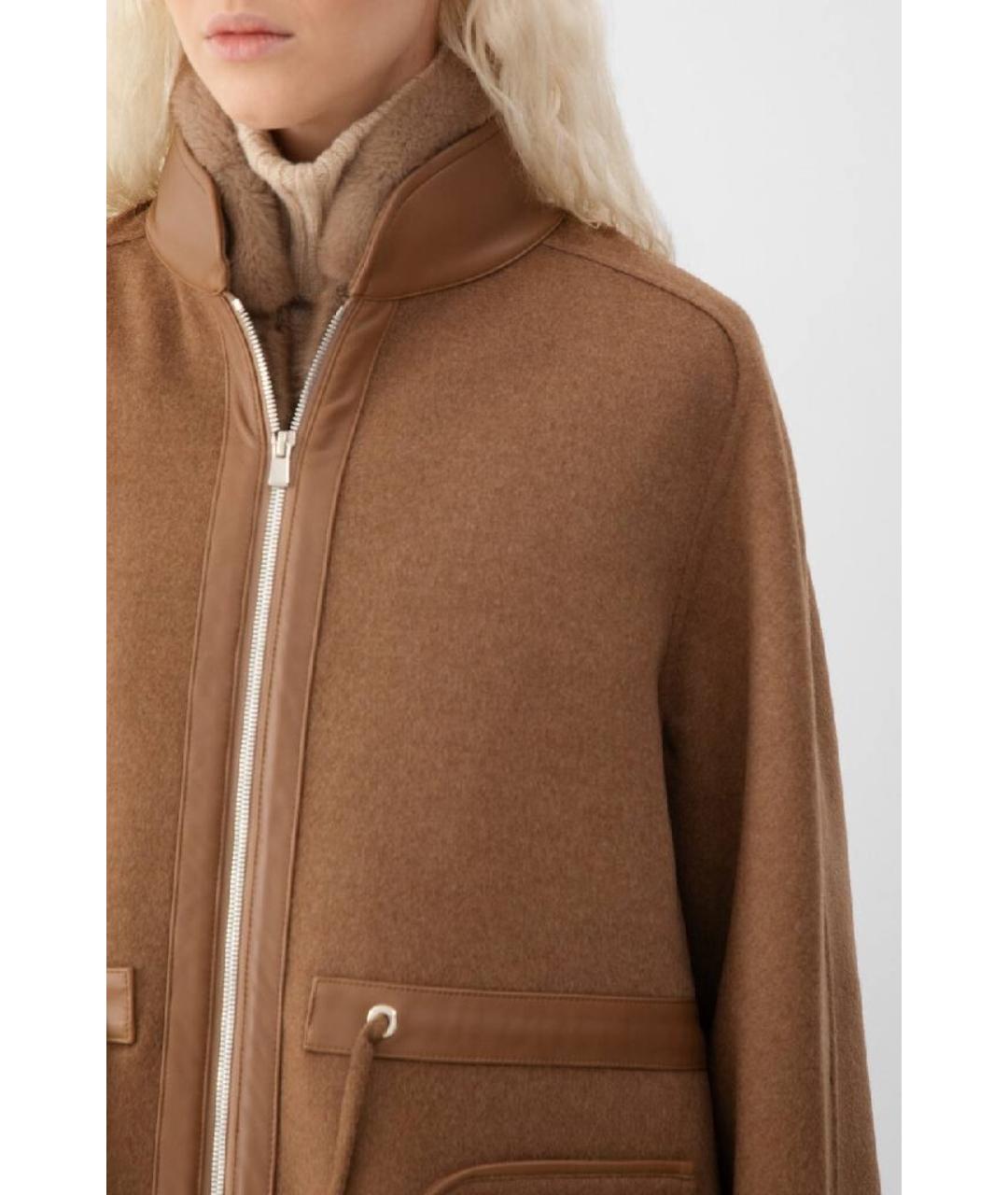 KITON Бежевая кашемировая парка, фото 5