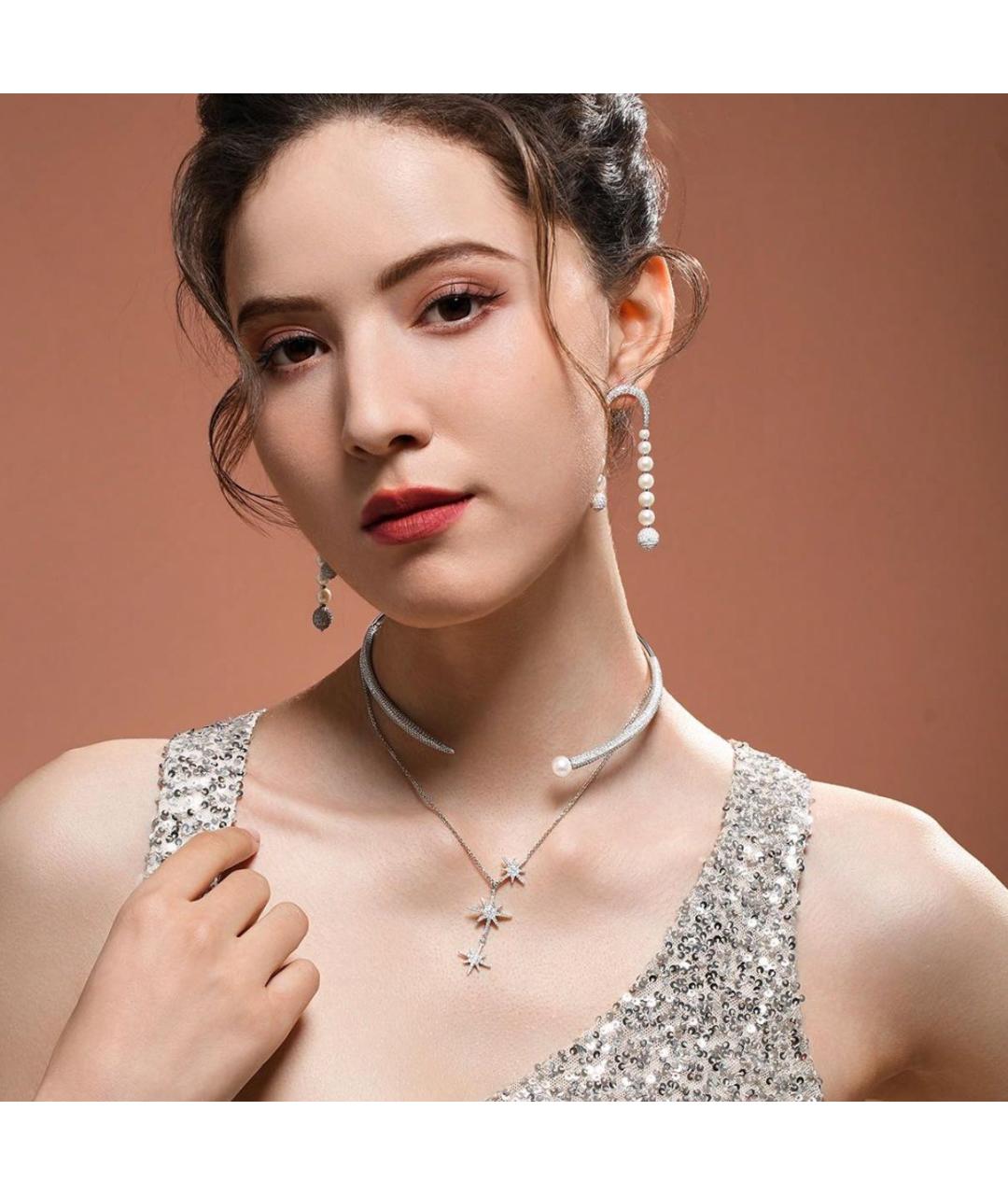 APM Monaco Серебряное серебряное колье, фото 2