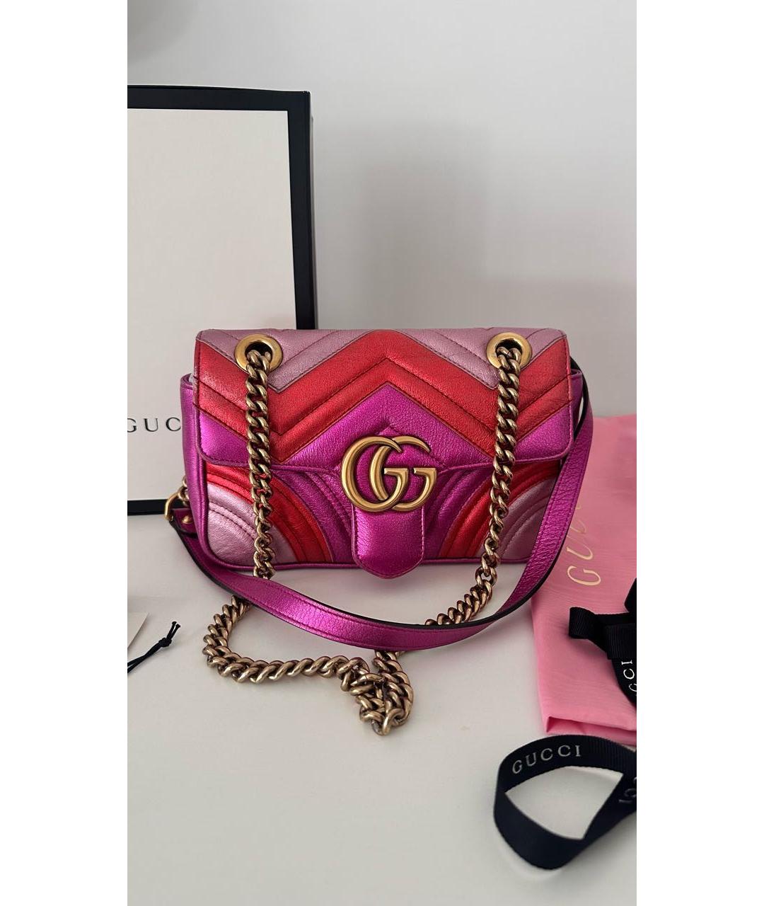 GUCCI Мульти кожаная сумка через плечо, фото 5