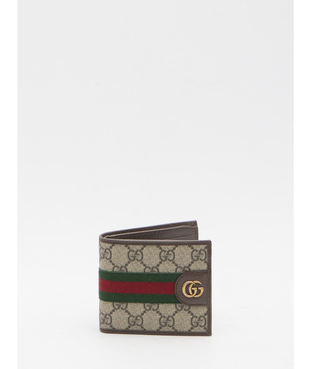 GUCCI Бежевый кошелек, фото 5