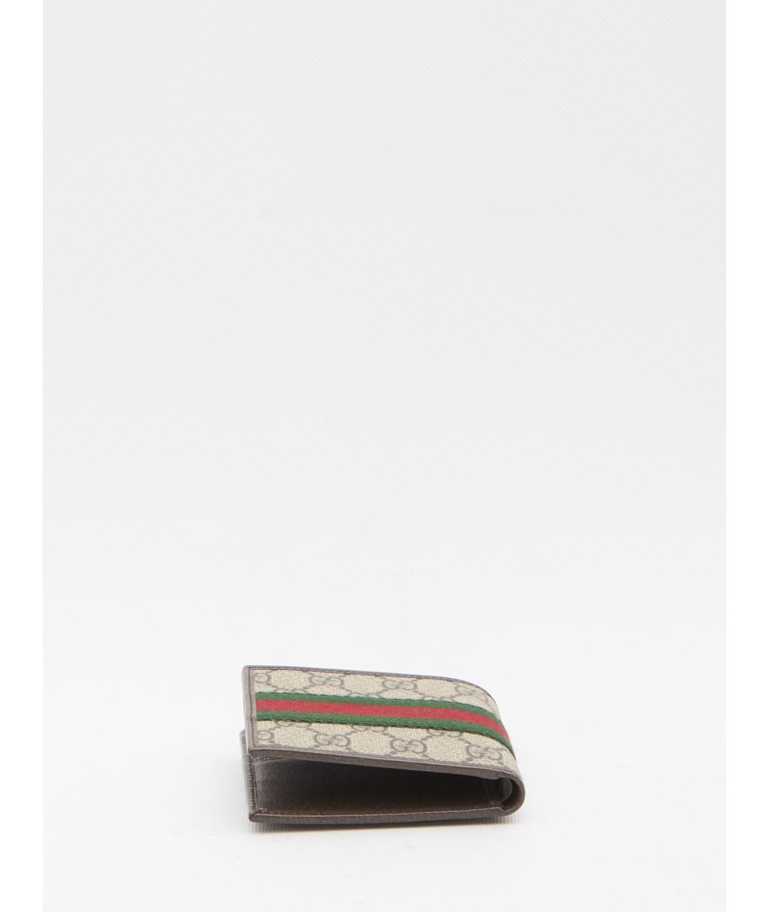 GUCCI Бежевый кошелек, фото 3