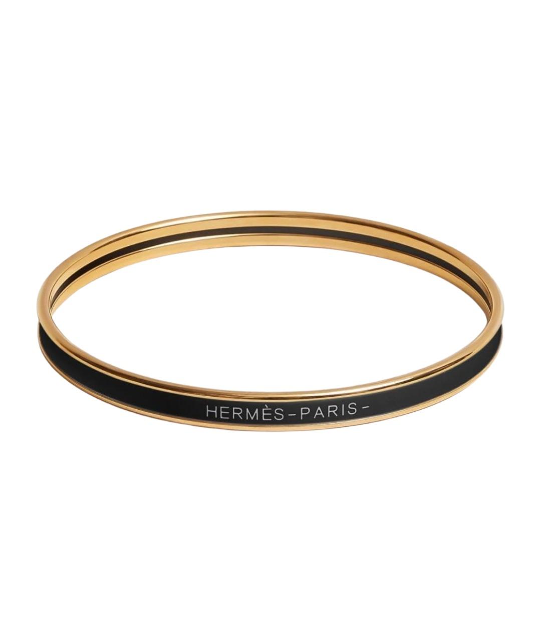 HERMES Черный браслет, фото 1