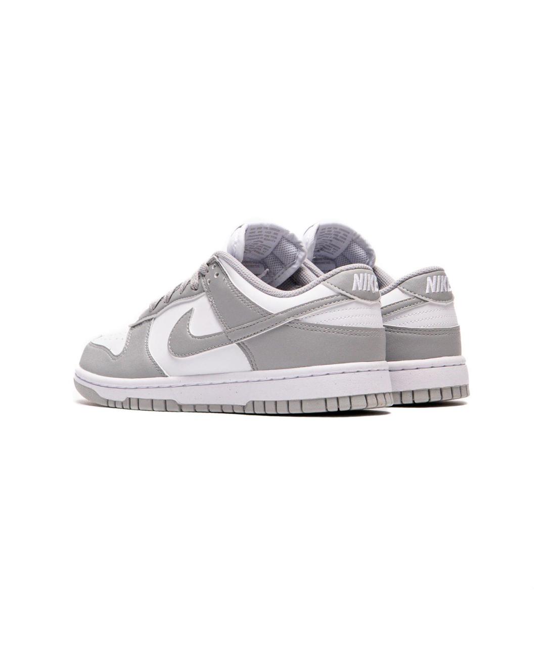 NIKE Серые кожаные кроссовки, фото 3