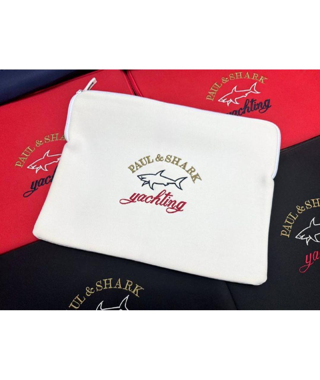 PAUL & SHARK Белая дорожная/спортивная сумка, фото 2