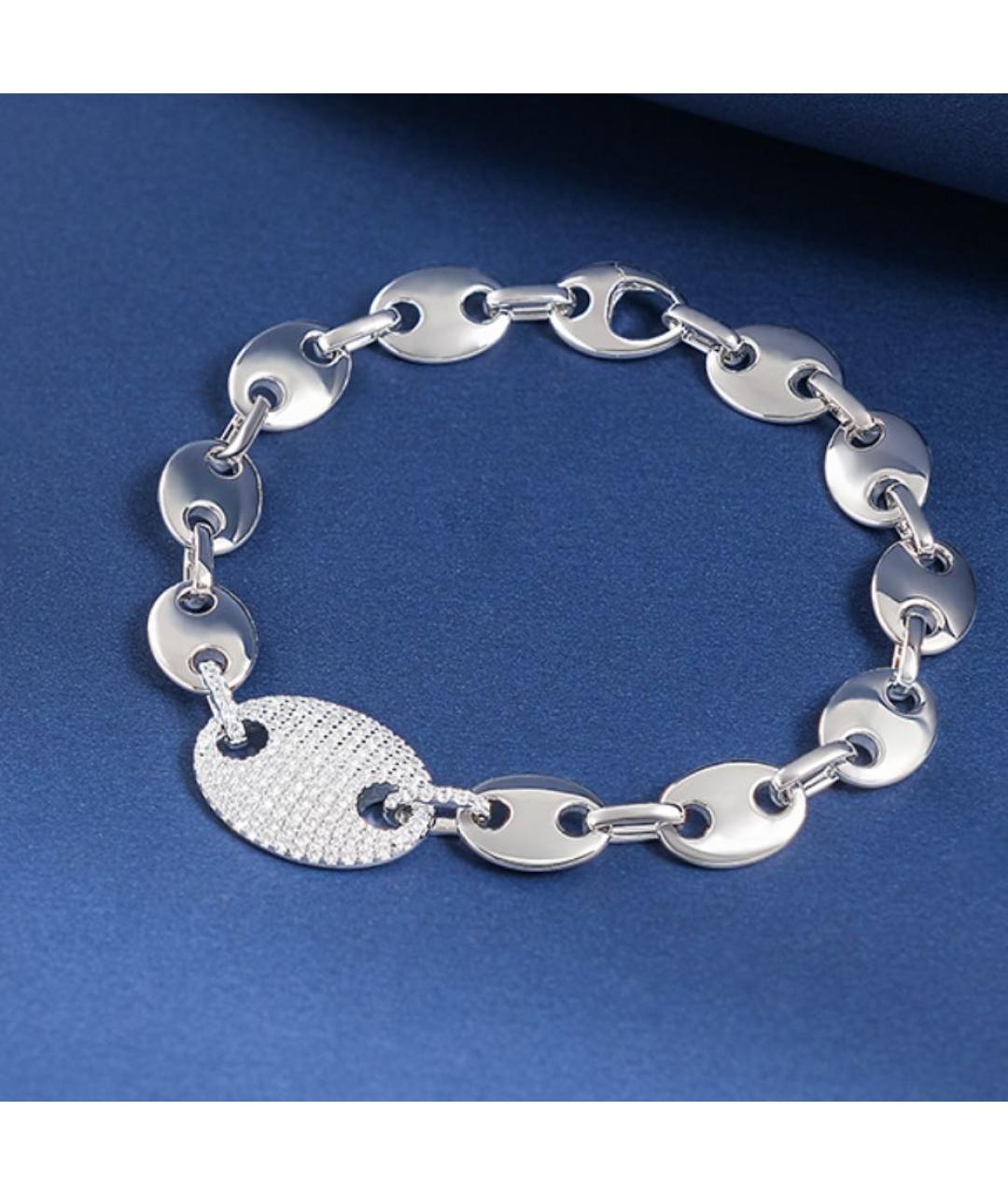 APM Monaco Серебрянный серебряный браслет, фото 5