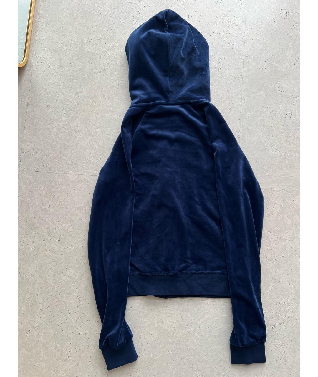 JUICY COUTURE Синий велюровый спортивные костюмы, фото 4