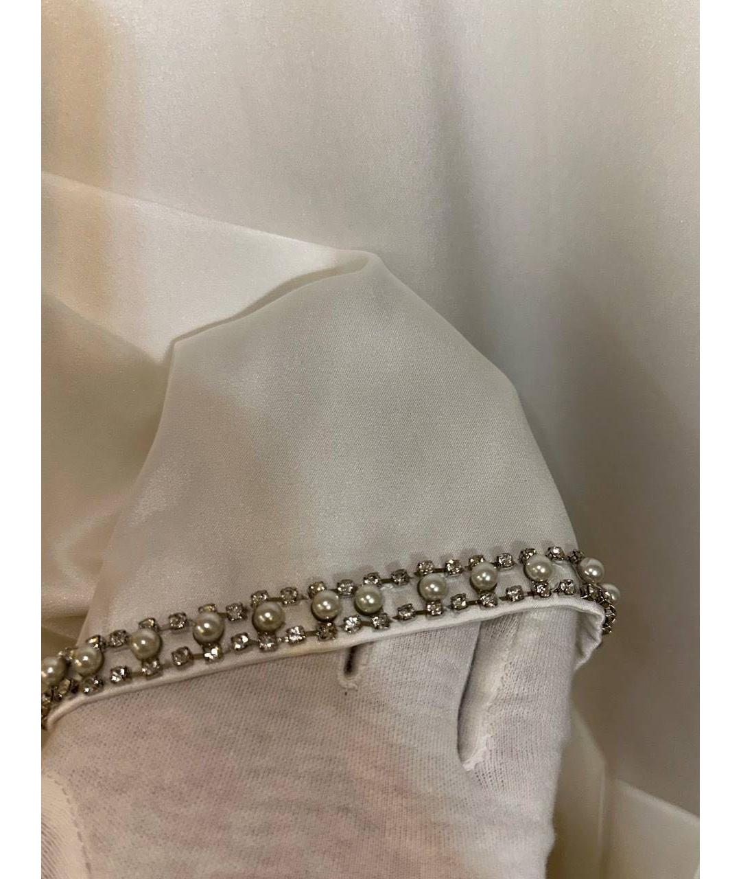 SANDRO Белое хлопковое повседневное платье, фото 4