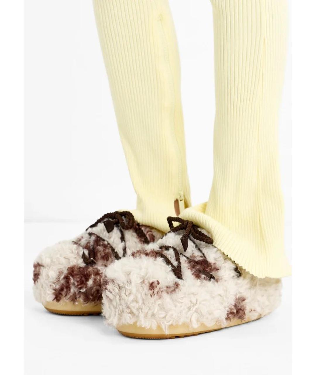 MOON BOOT Бежевые ботинки, фото 2