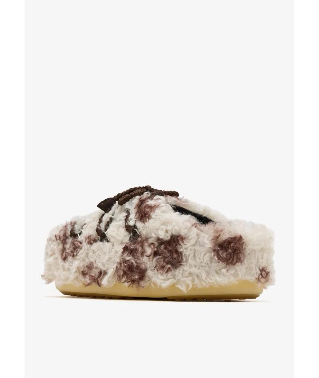 MOON BOOT Бежевые ботинки, фото 4