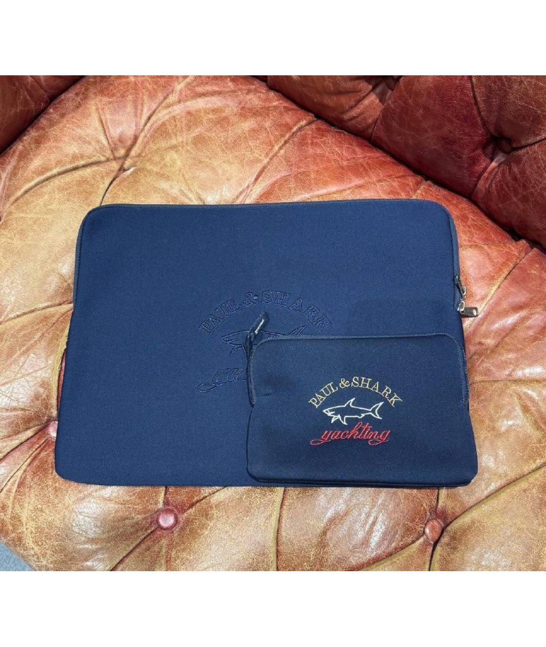 PAUL & SHARK Синяя дорожная/спортивная сумка, фото 6