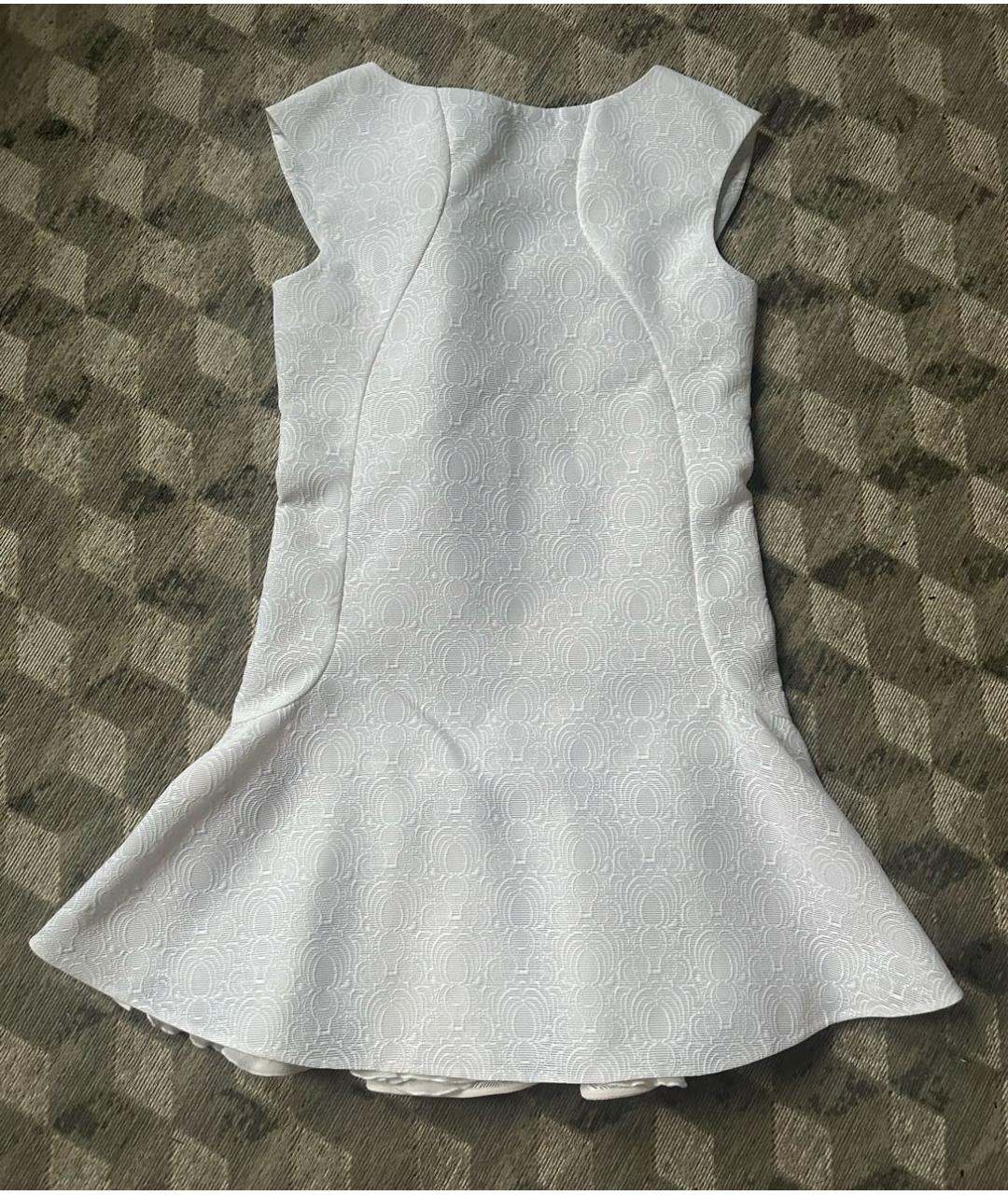 SAINT LAURENT Белое коктейльное платье, фото 4