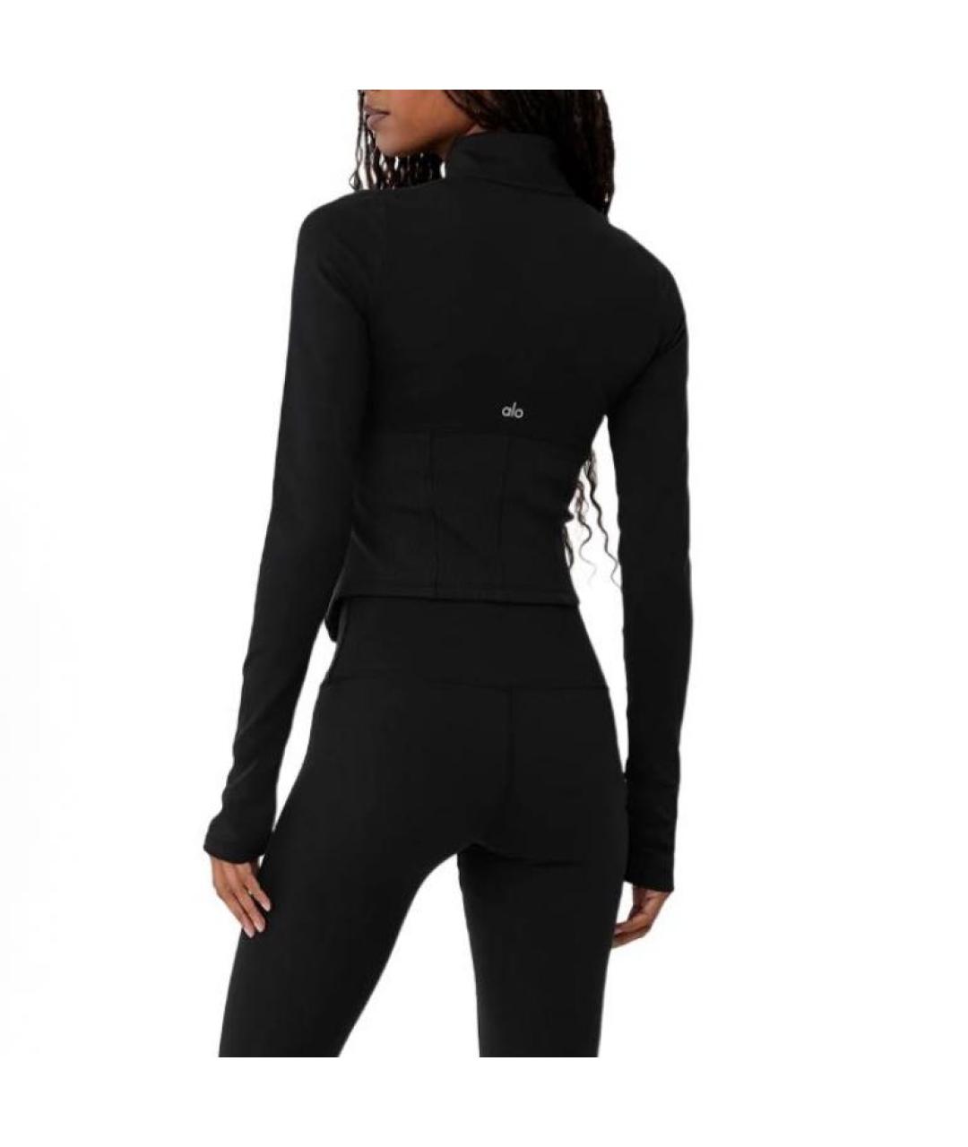 ALO YOGA Черный полиэстеровый спортивные костюмы, фото 4