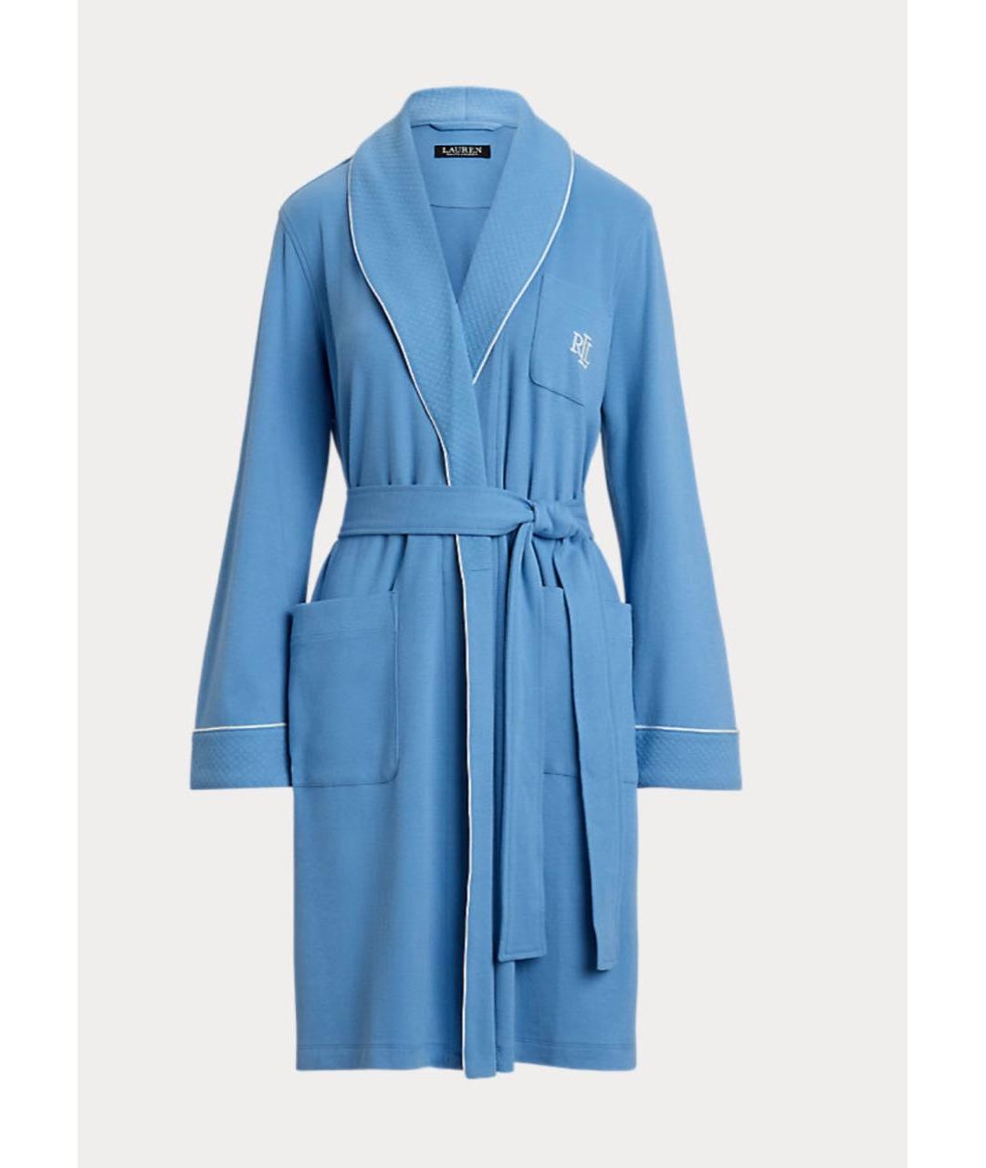 RALPH LAUREN Голубой халаты, фото 9