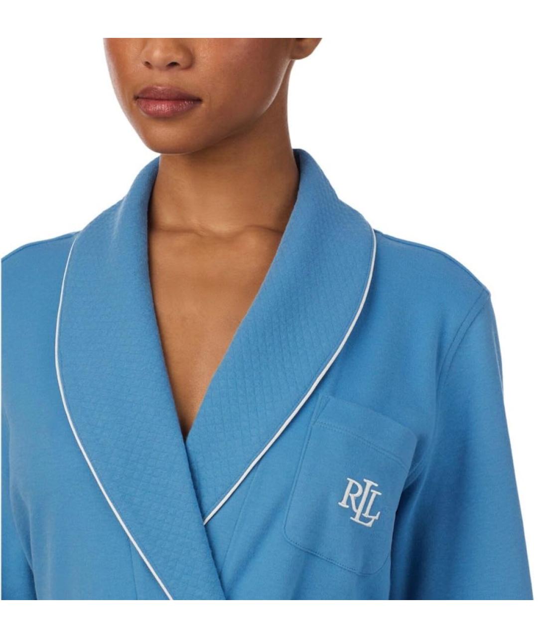 RALPH LAUREN Голубой халаты, фото 4