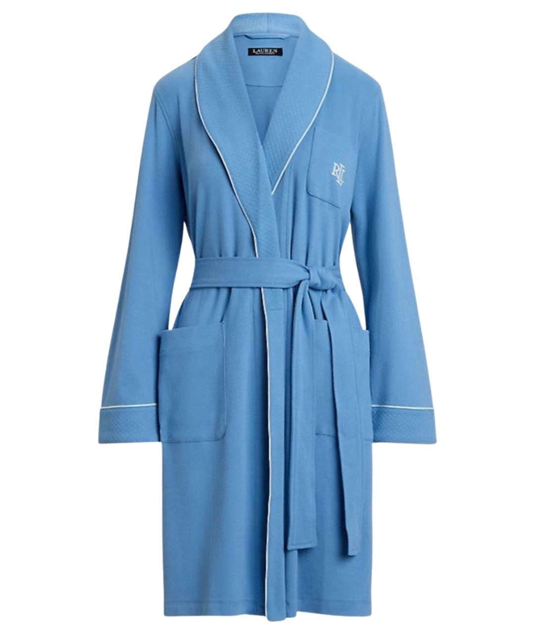 RALPH LAUREN Голубой халаты, фото 1