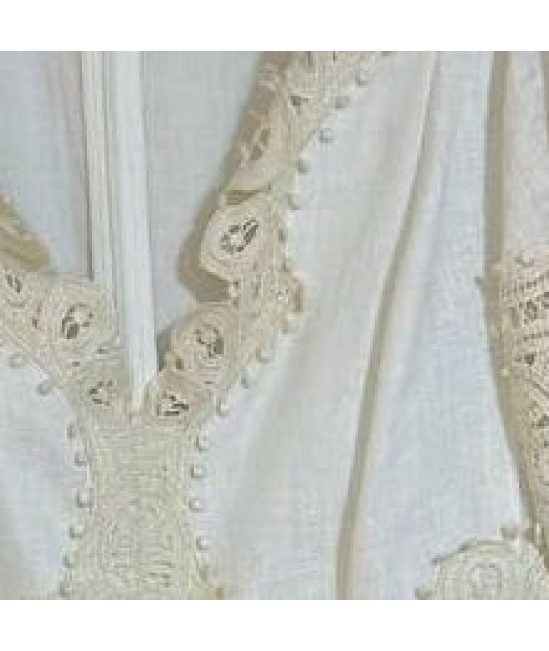 ZIMMERMANN Белое хлопковое коктейльное платье, фото 4