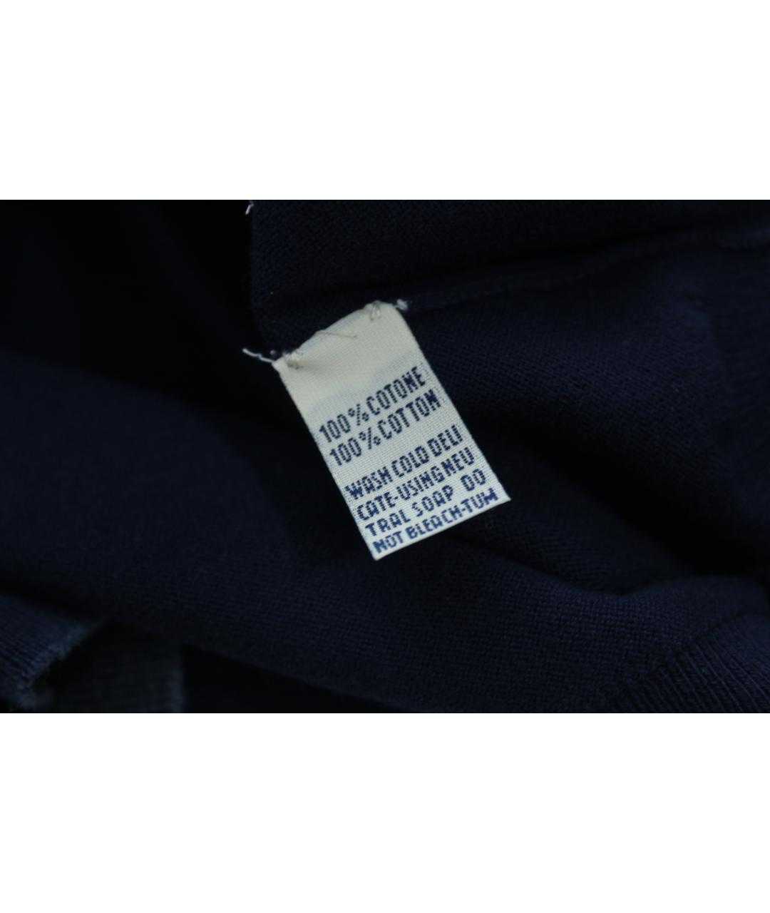 BALLANTYNE Синий хлопковый джемпер / свитер, фото 8