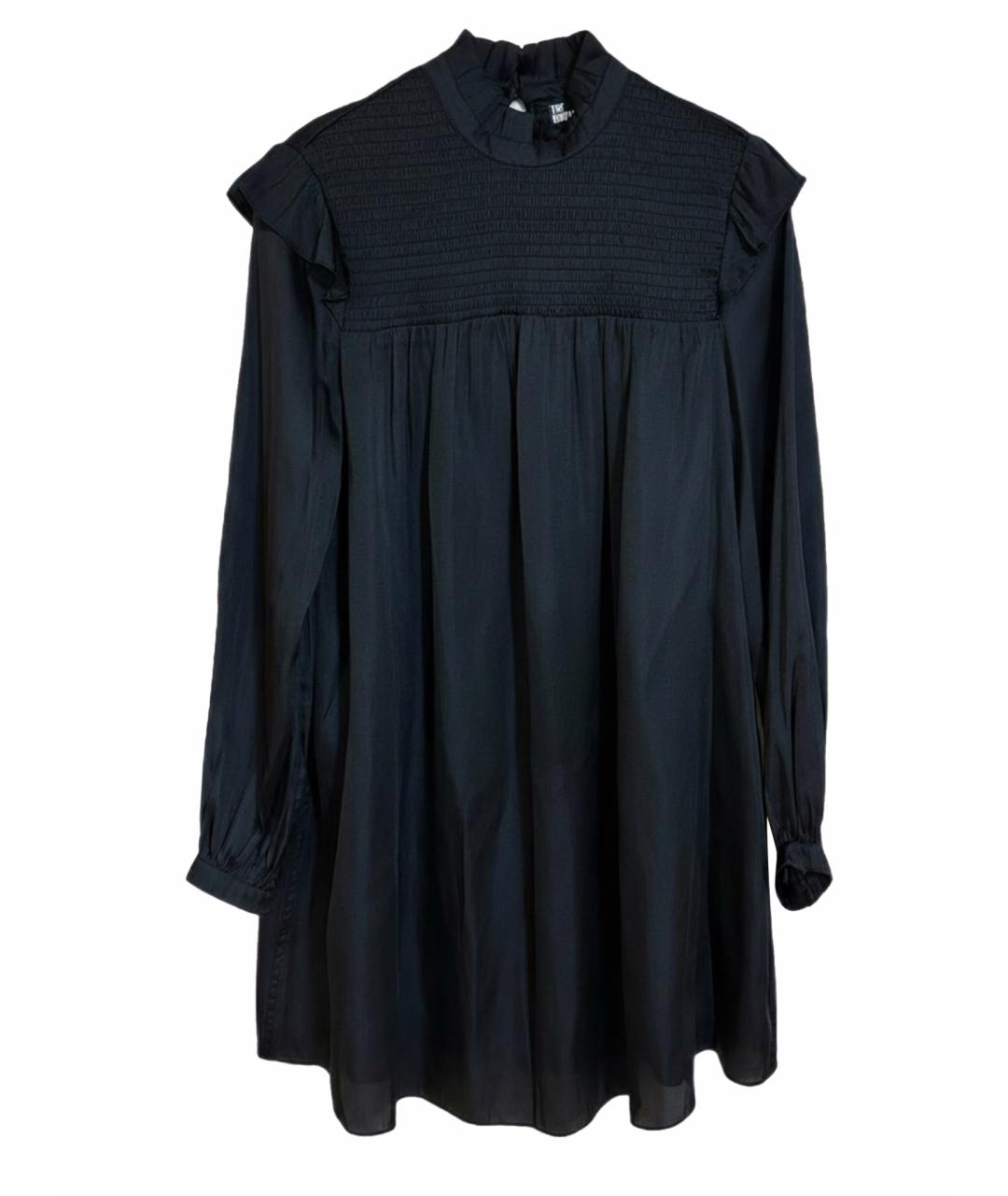 THE KOOPLES Черное хлопковое повседневное платье, фото 1