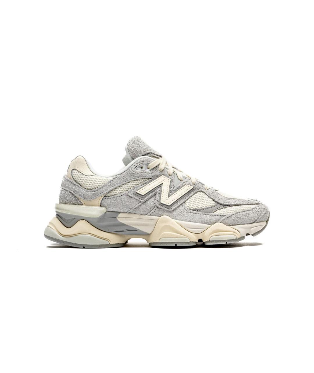 NEW BALANCE Серые замшевые кроссовки, фото 1