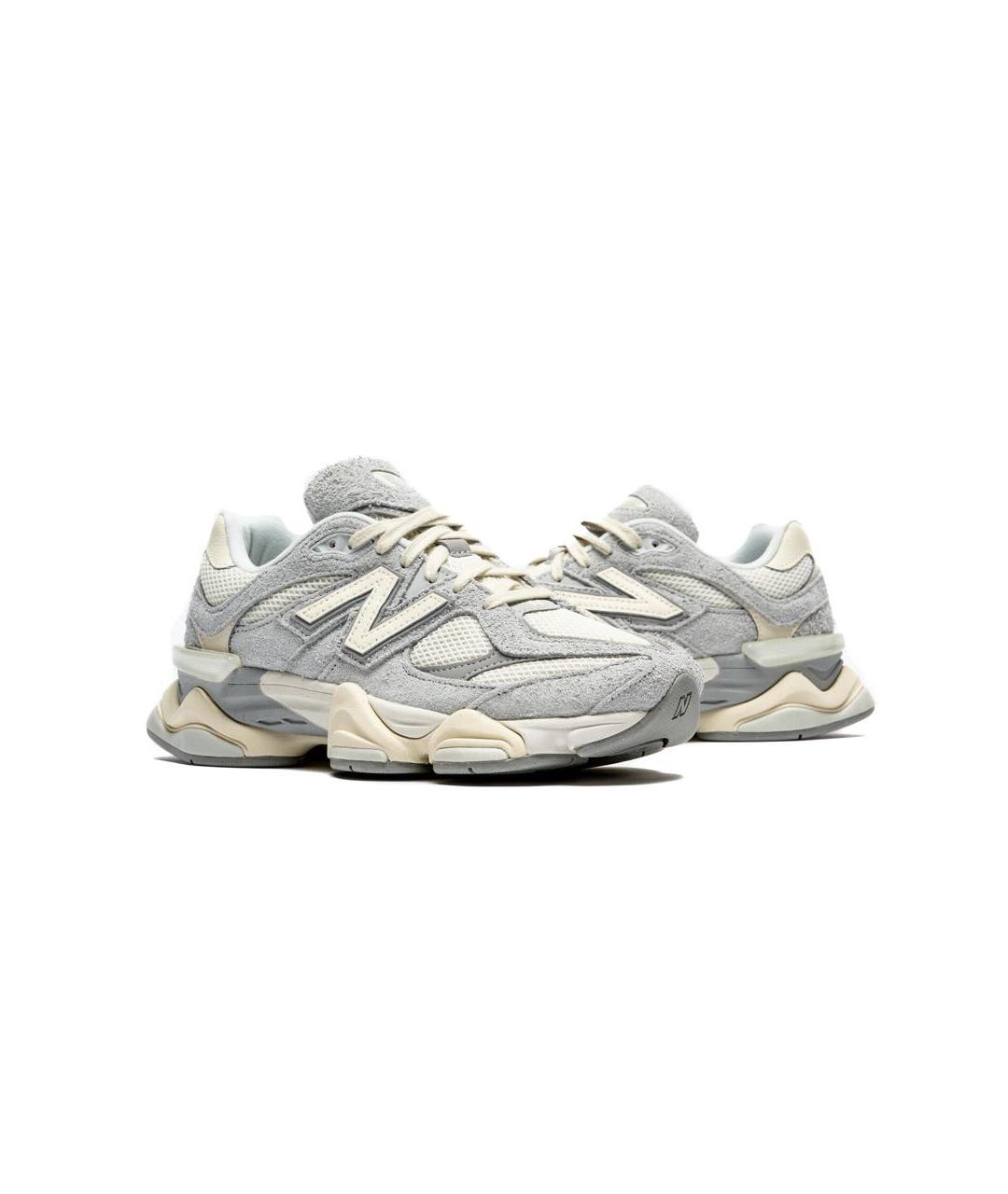 NEW BALANCE Серые замшевые кроссовки, фото 3