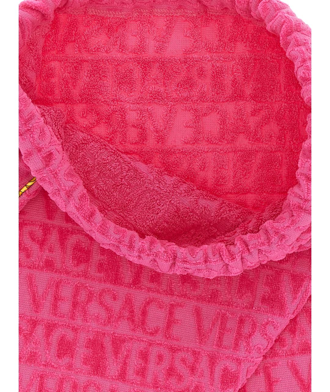 VERSACE Фуксия тканевый рюкзак, фото 4