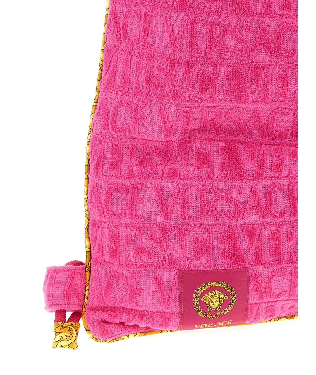 VERSACE Фуксия тканевый рюкзак, фото 3