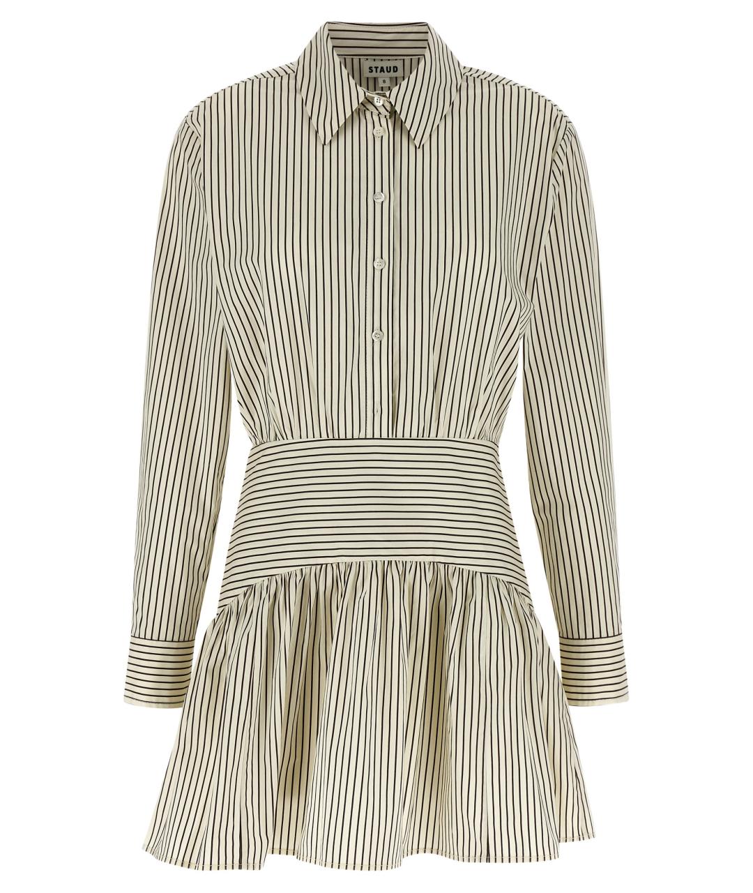 STAUD Мульти хлопковое повседневное платье, фото 1