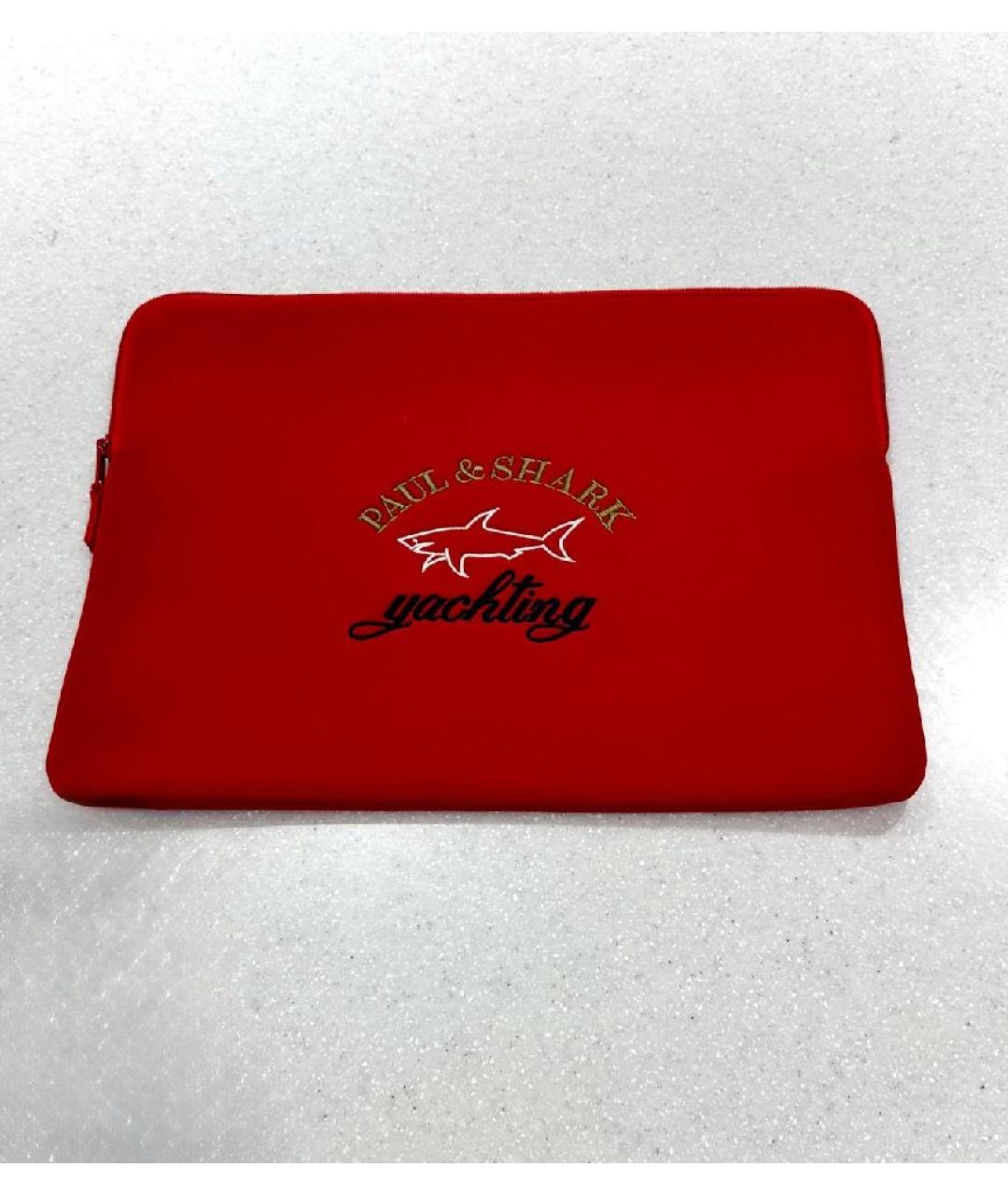 PAUL & SHARK Красная дорожная/спортивная сумка, фото 5