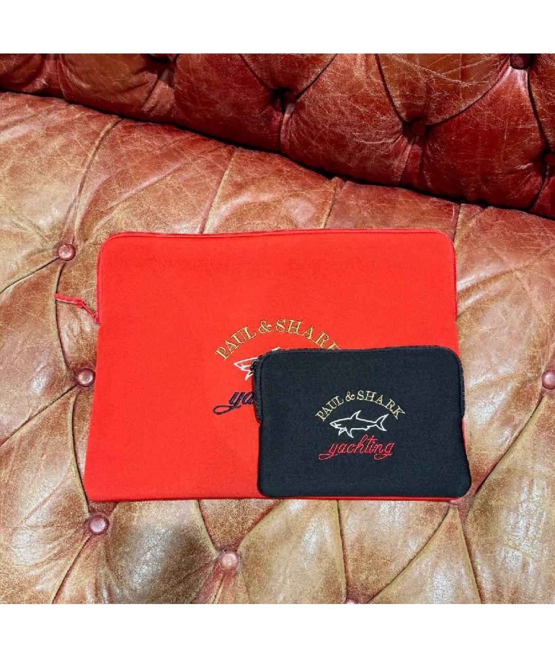 PAUL & SHARK Красная дорожная/спортивная сумка, фото 7