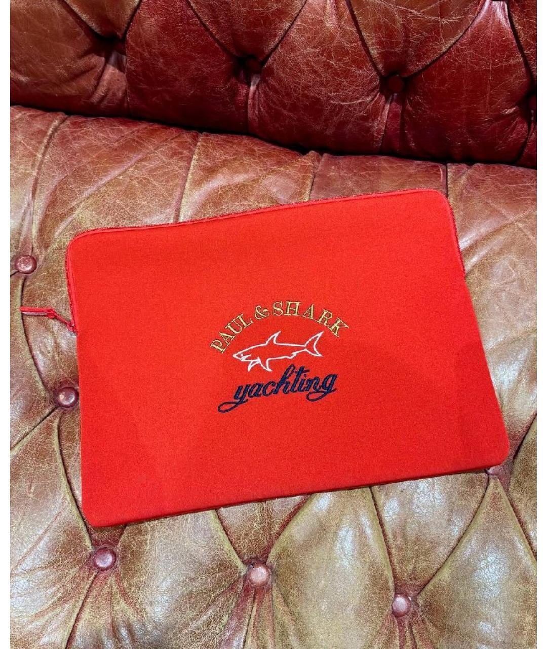 PAUL & SHARK Красная дорожная/спортивная сумка, фото 2