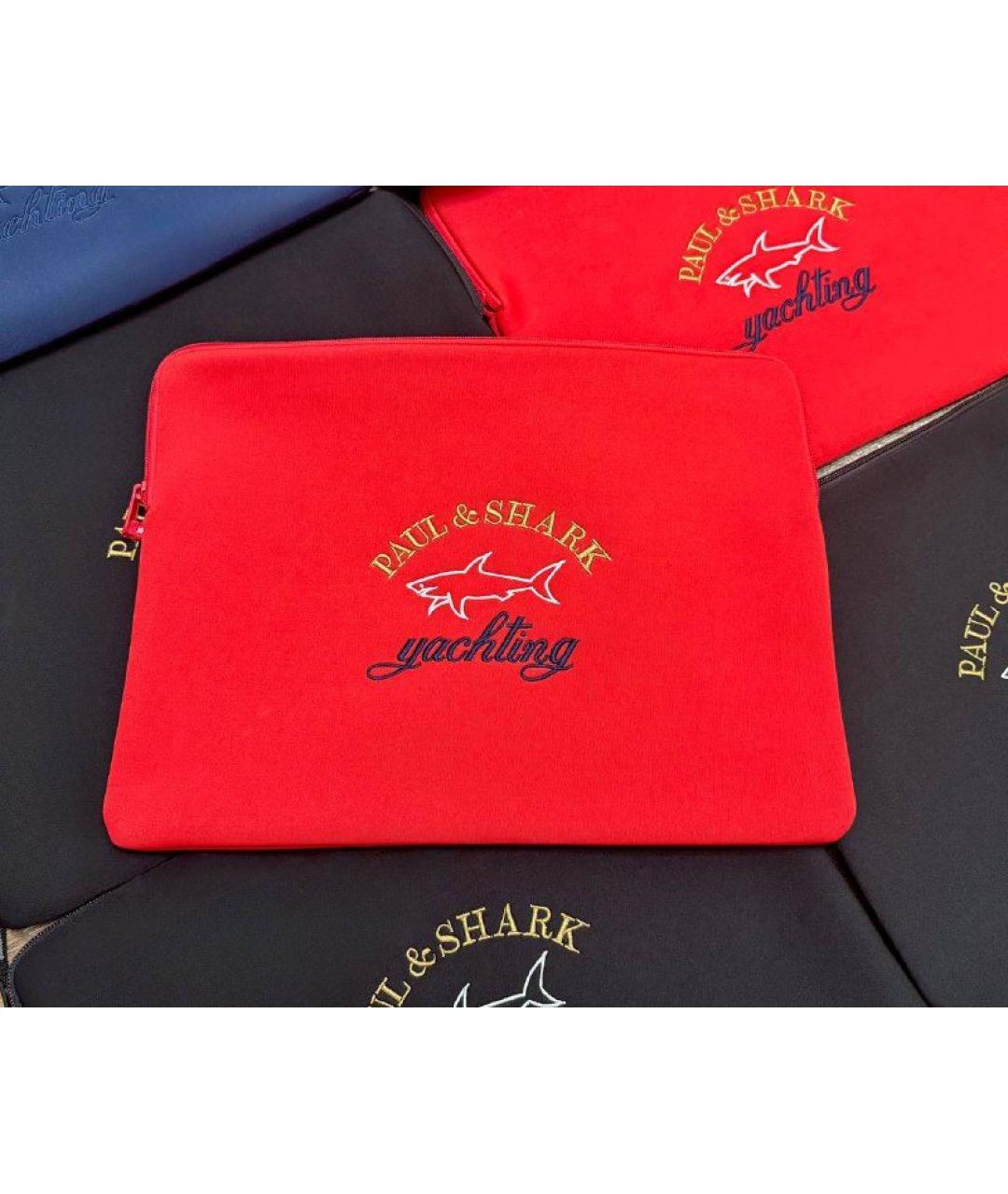 PAUL & SHARK Красная дорожная/спортивная сумка, фото 9
