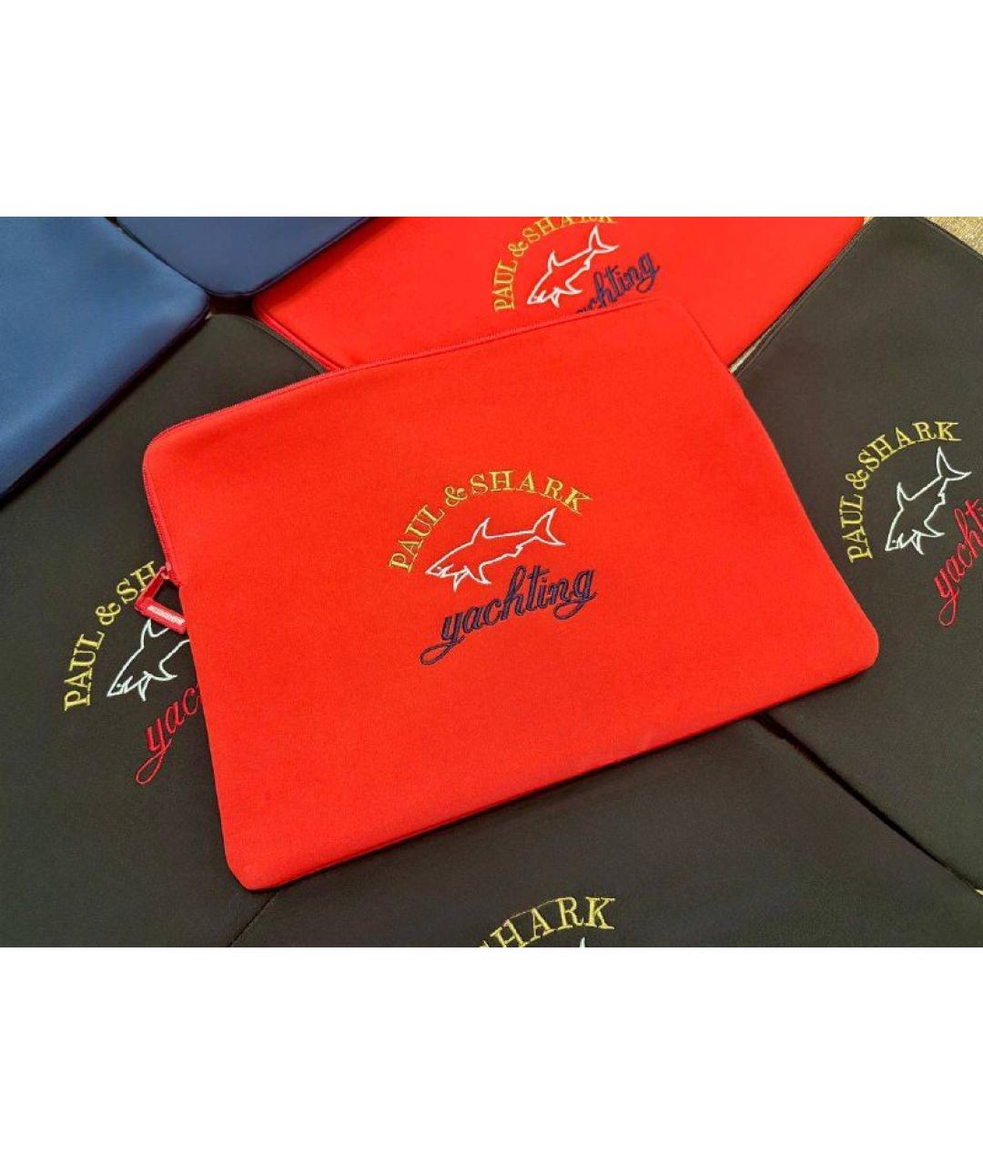 PAUL & SHARK Красная дорожная/спортивная сумка, фото 8