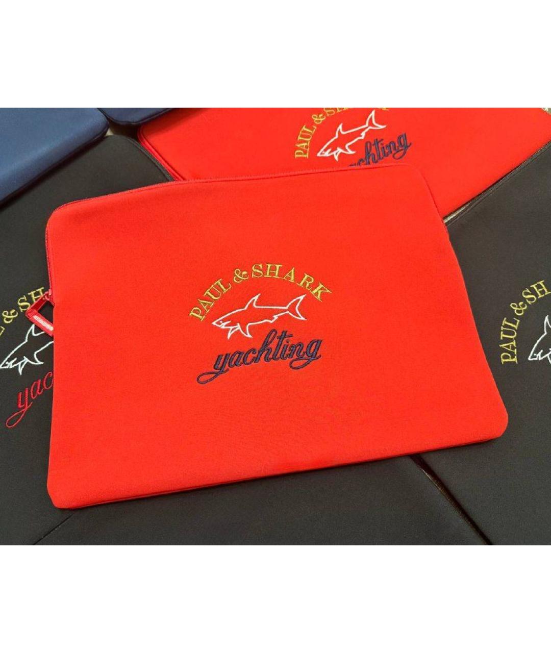PAUL & SHARK Красная дорожная/спортивная сумка, фото 3