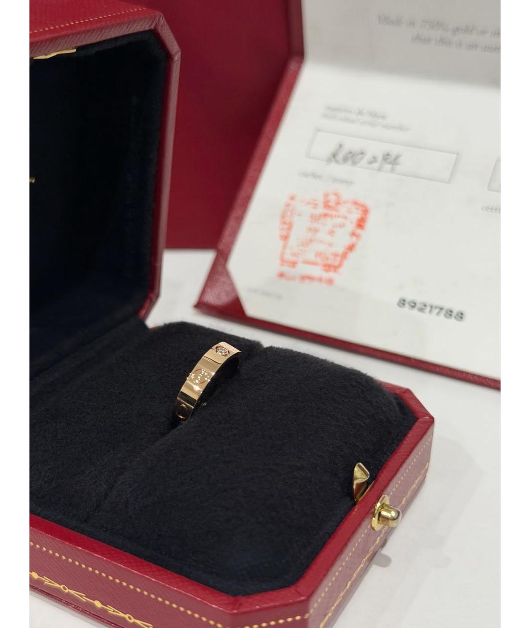 CARTIER Золотое кольцо из розового золота, фото 7