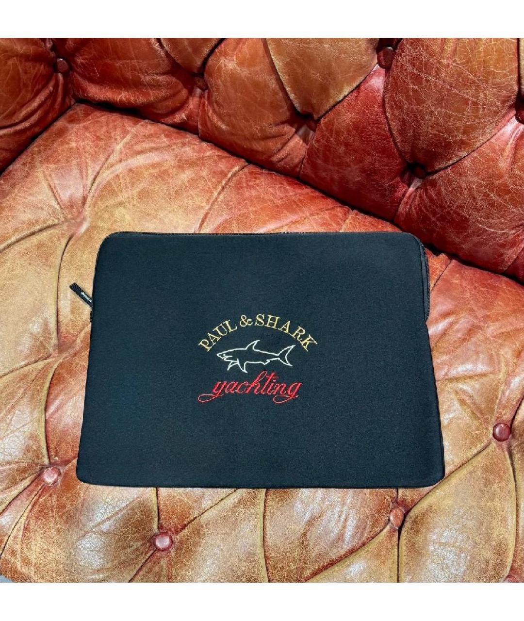 PAUL & SHARK Черная дорожная/спортивная сумка, фото 8