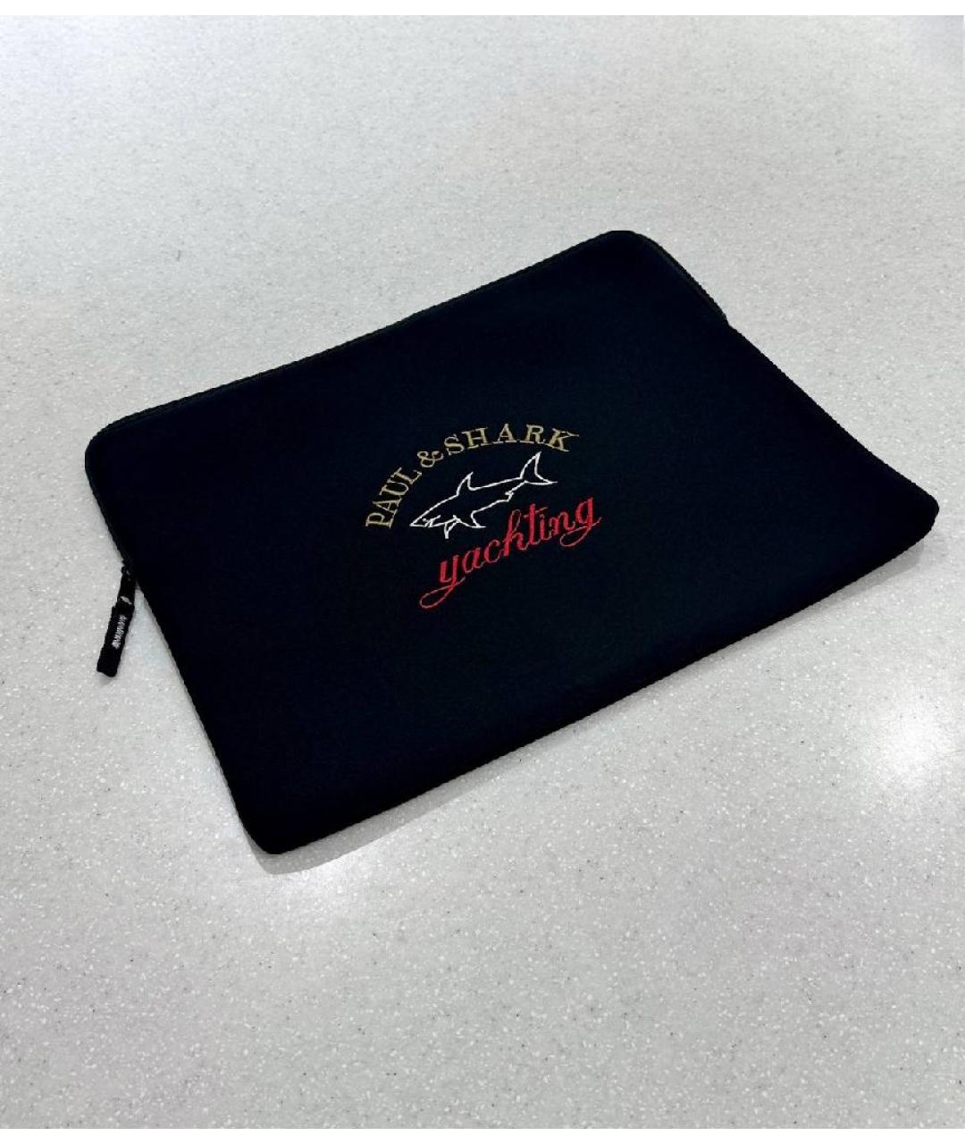 PAUL & SHARK Черная дорожная/спортивная сумка, фото 2