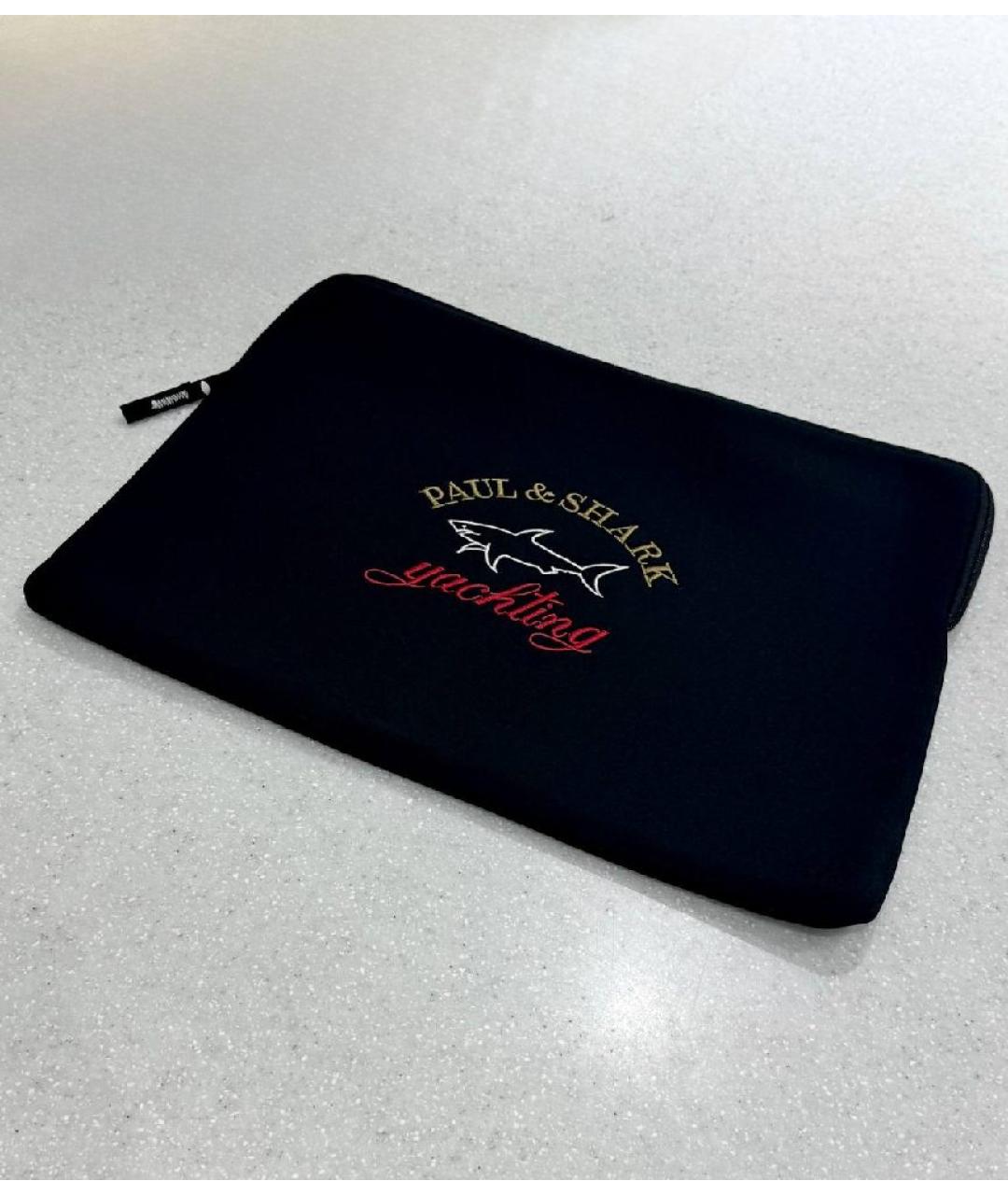 PAUL & SHARK Черная дорожная/спортивная сумка, фото 6