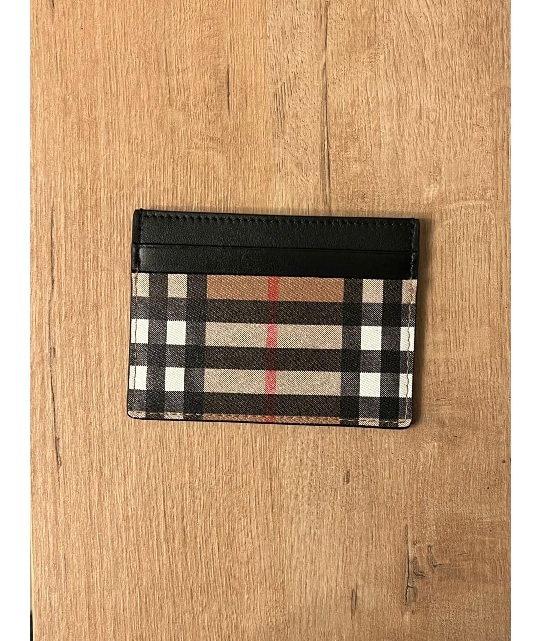 BURBERRY Коричневый кардхолдер, фото 6