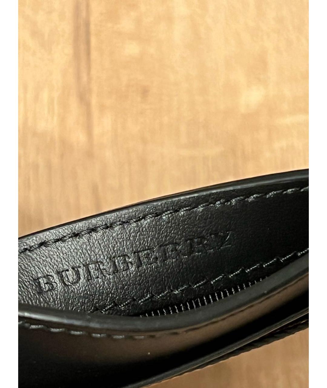 BURBERRY Коричневый кардхолдер, фото 3