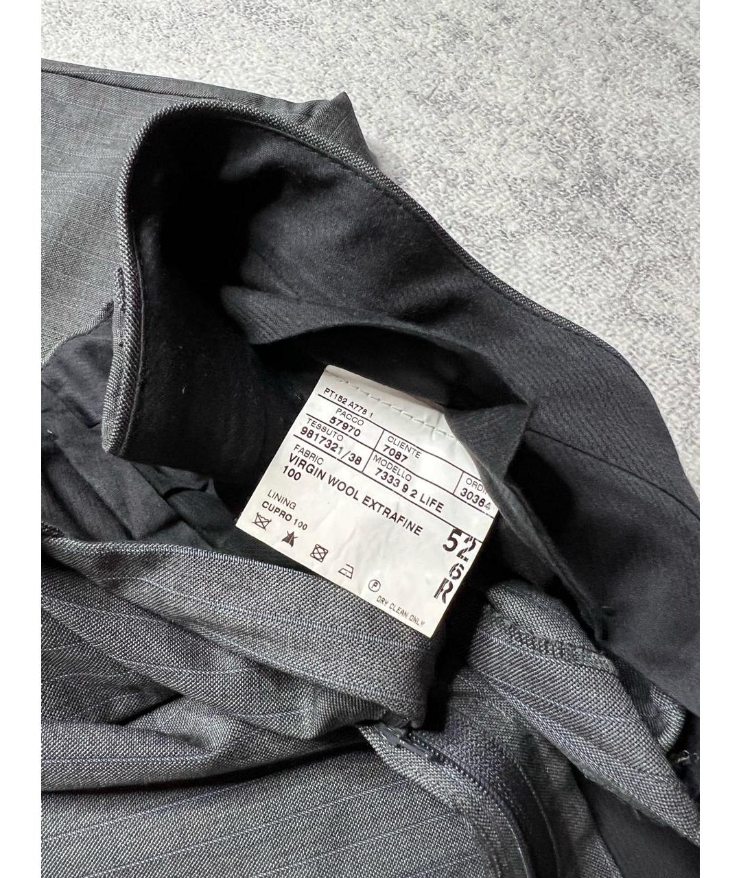 CORNELIANI Серый классический костюм, фото 8