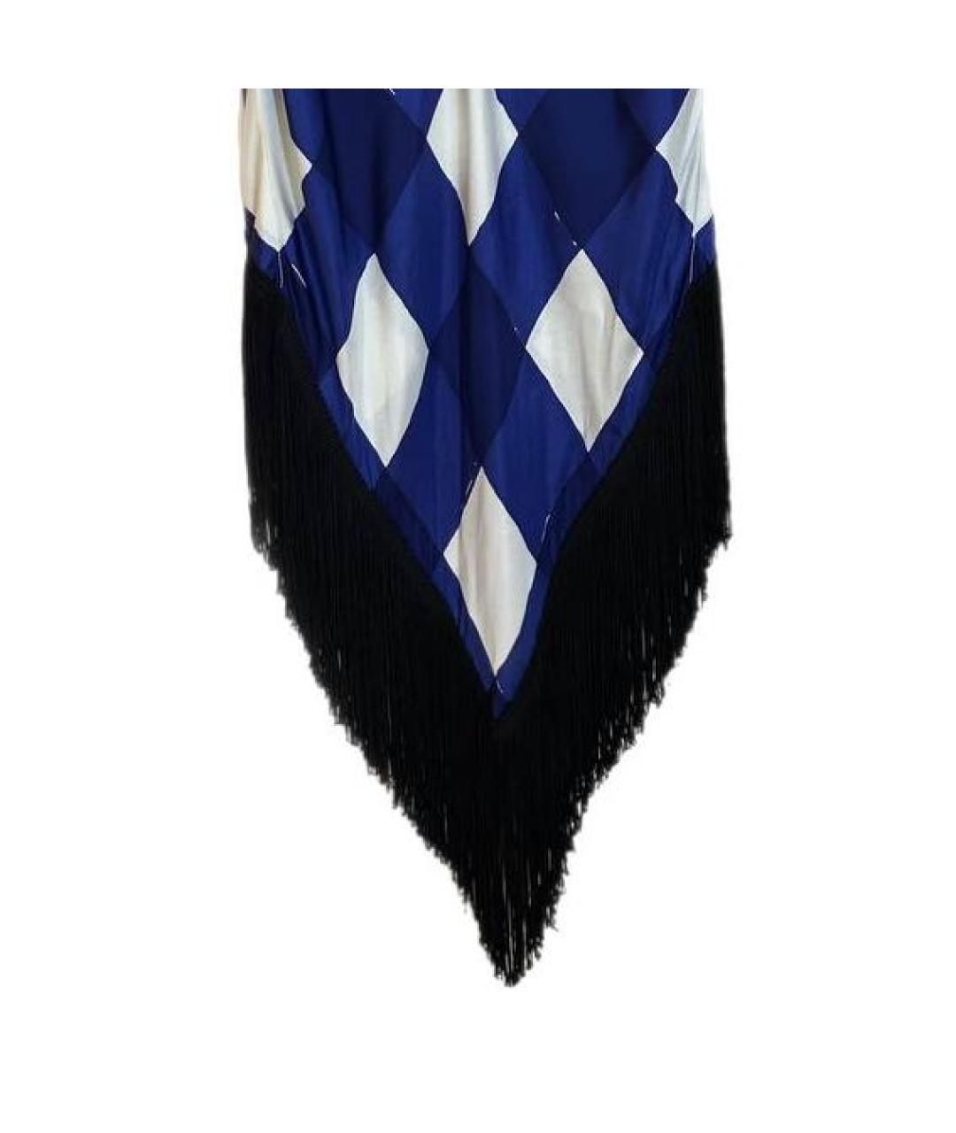 BALENCIAGA Синяя майка, фото 4