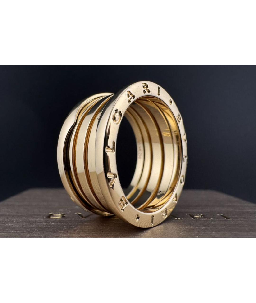 BVLGARI Золотое кольцо из желтого золота, фото 9