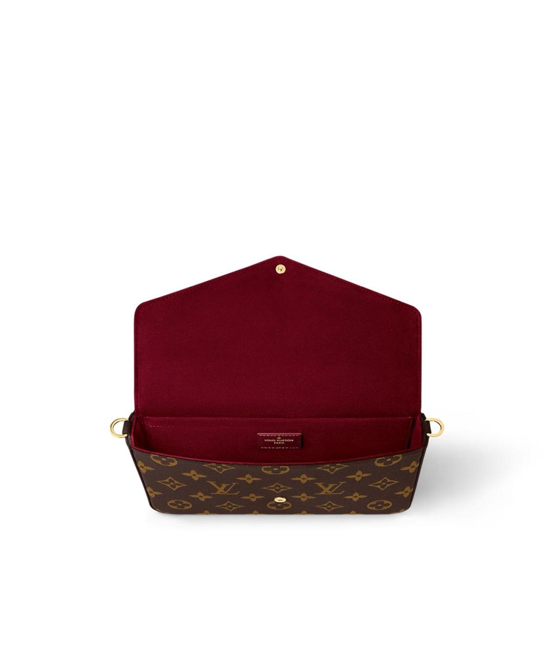 LOUIS VUITTON Коричневая сумка через плечо, фото 2