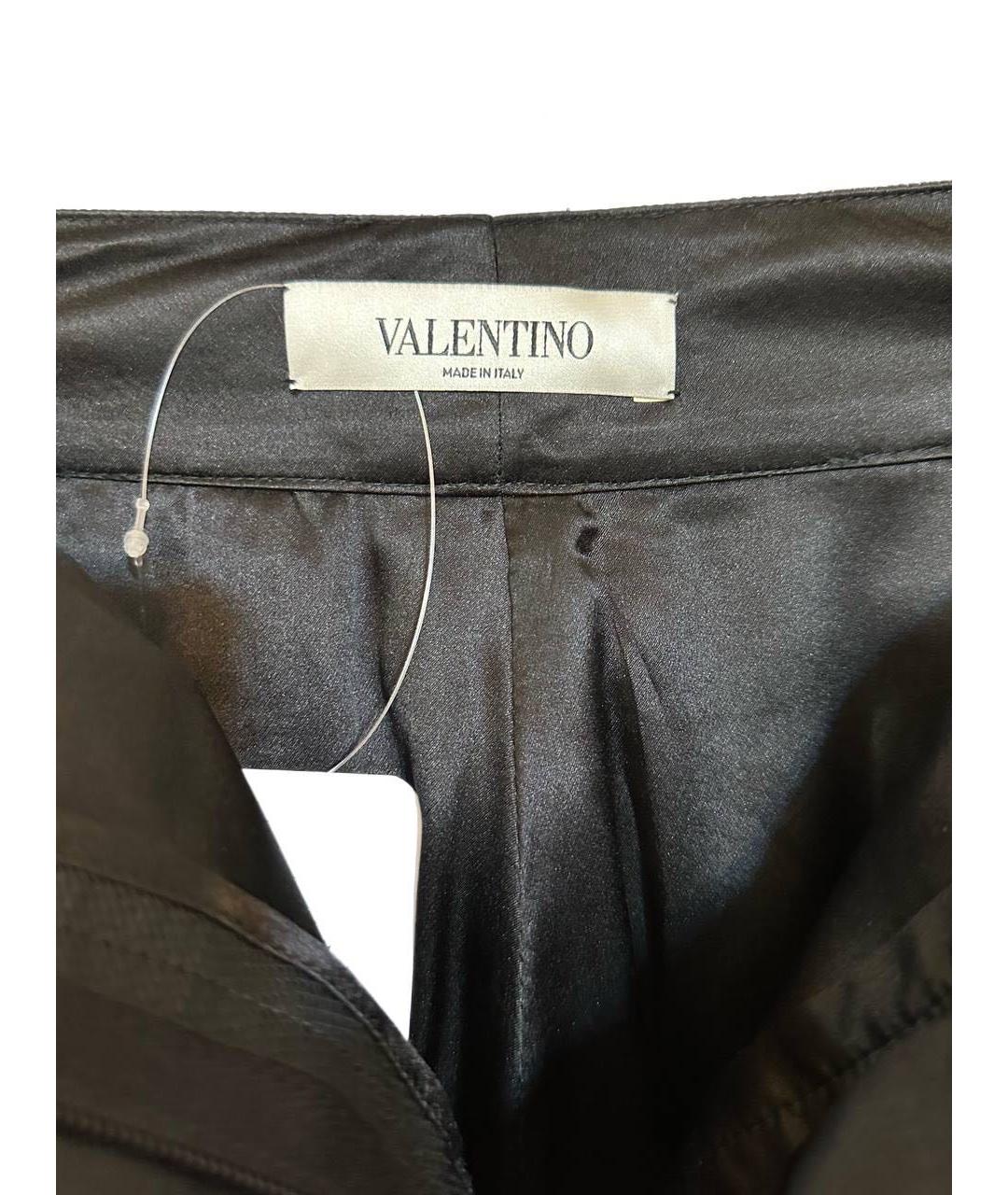 VALENTINO Черные хлопковые шорты, фото 3