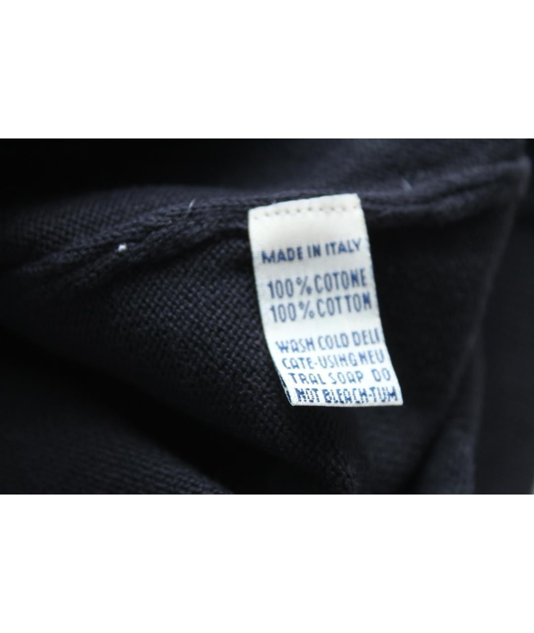 BALLANTYNE Черный хлопковый джемпер / свитер, фото 8