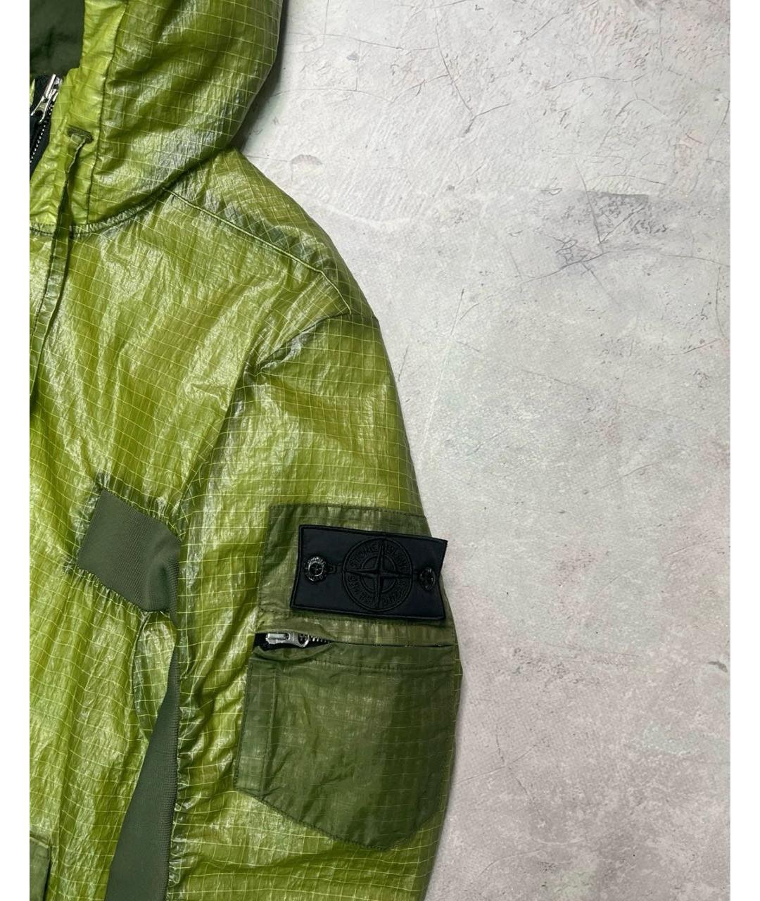 STONE ISLAND SHADOW PROJECT Зеленая хлопковая куртка, фото 7